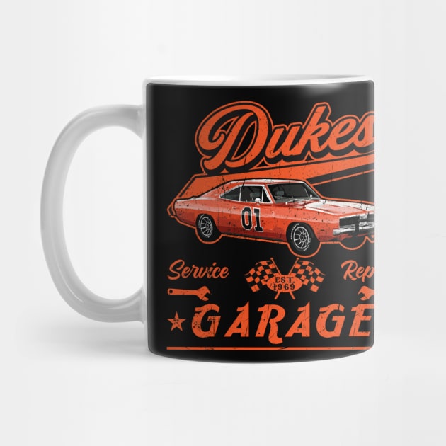 Dukes Garage by Alema Art